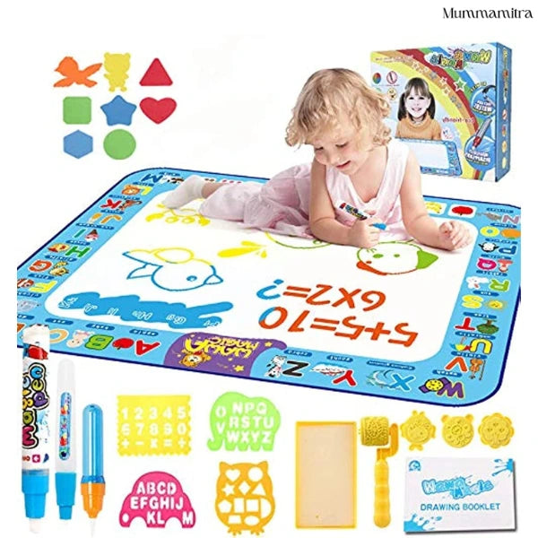 Magic Water Doodle Mat – Reusable, Mess-Free Learning for Kids with Skin friendly material